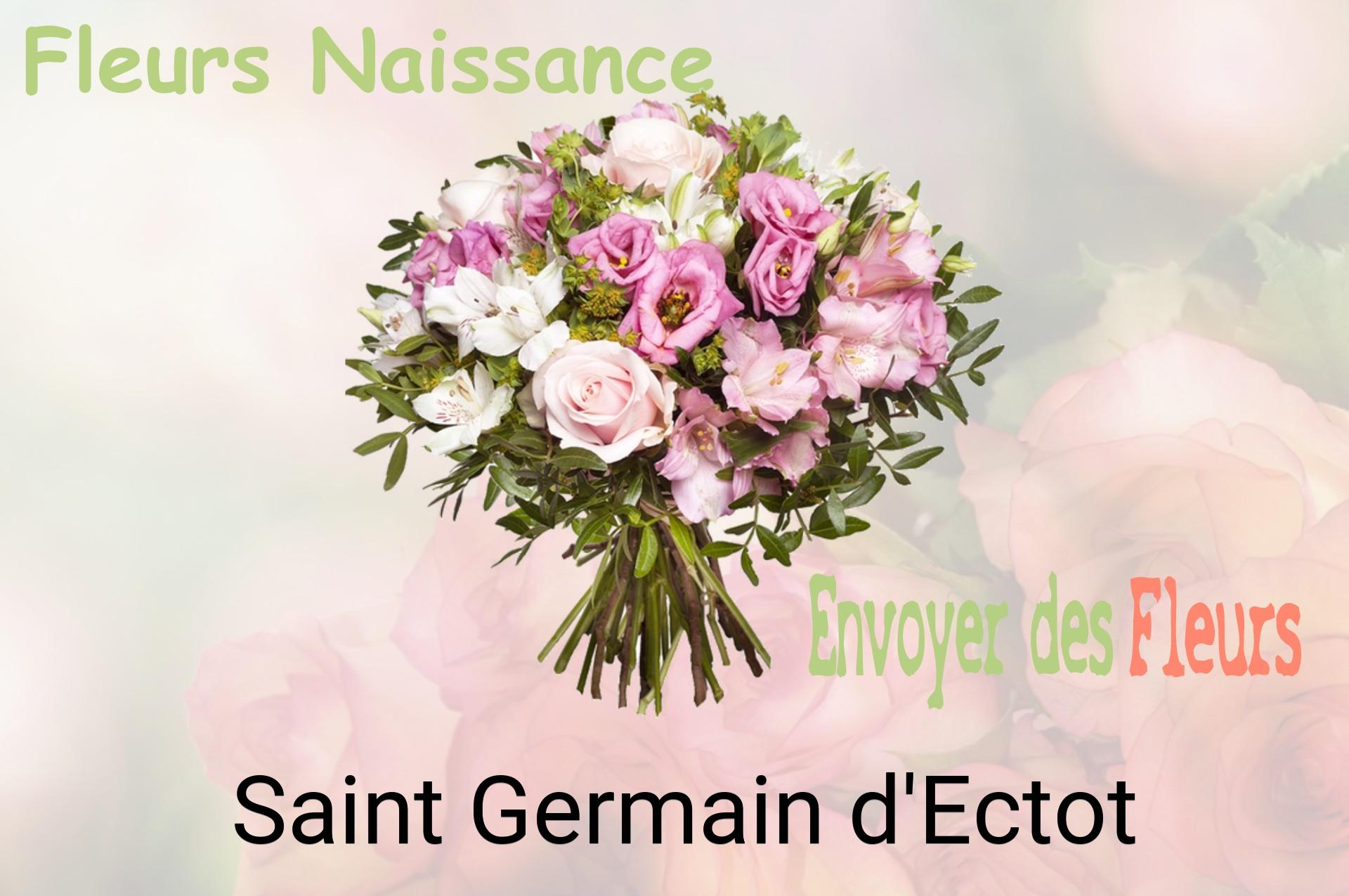 Bouquet de fleurs de naissance livré à Saint-Germain-d'Ectot